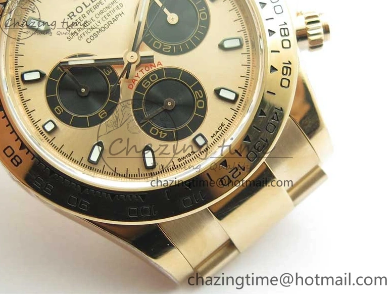 MiroTime 0501 Daytona 116508 RG Noob 1:1 Best Edition 904L SS Case and Bracelet RG Dial SA Comfortable 2705